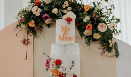 Création de gâteaux sur mesure floral à Saint-Pierre