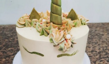 Gâteau licorne  - Saint-Pierre - La crème des hauts
