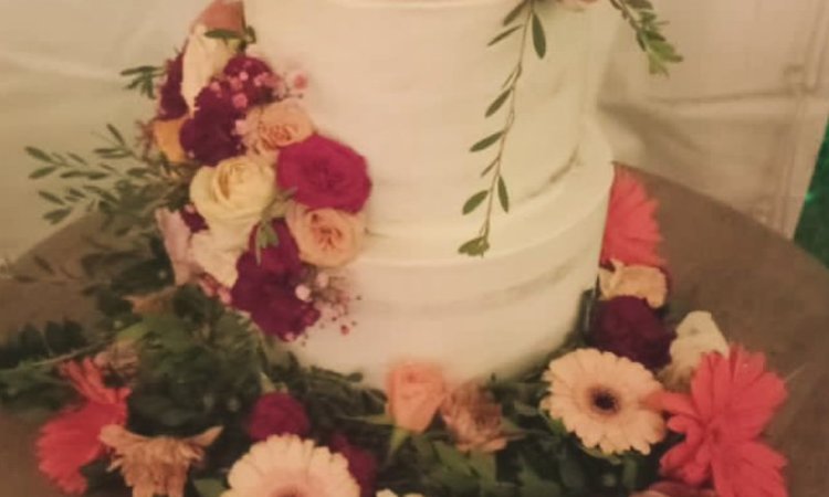 Création de nude cake pour mariage vers Saint-Pierre 974