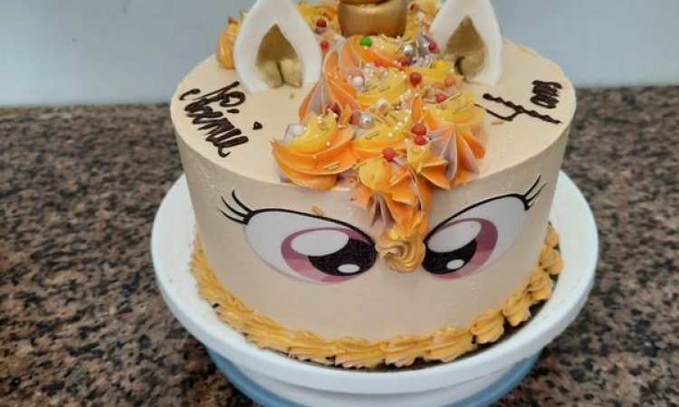 Gâteau licorne  - Saint-Pierre - La crème des hauts